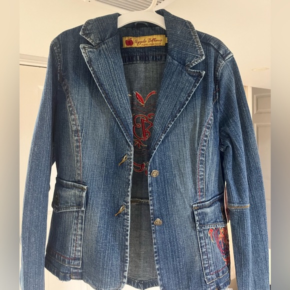 Apple Bottoms Indigo Denim Jacket - Picture 1 of 4
